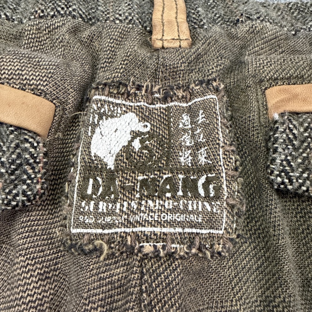 Da-Nang Brown Tweed Accent Pants - Picture 15 of 16